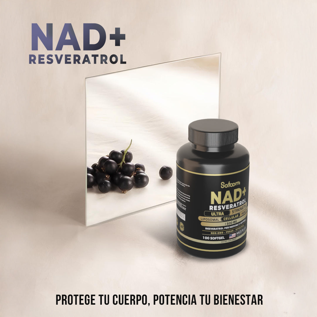 ✨ SATOOMI NAD + RESVERATROL ✨ OFERTA LIMITADA