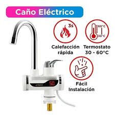 “Grifo Eléctrico Calefactor de Agua – Tecnología de Calor Instantáneo”