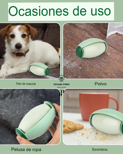 “Olvida las pelusas para siempre — rodillo reutilizable que dura años”. SIEMPRE 🧥