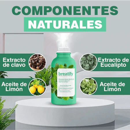 💨🦷 BREATIFY Control Del Mal Aliento Frescura Total😁✨