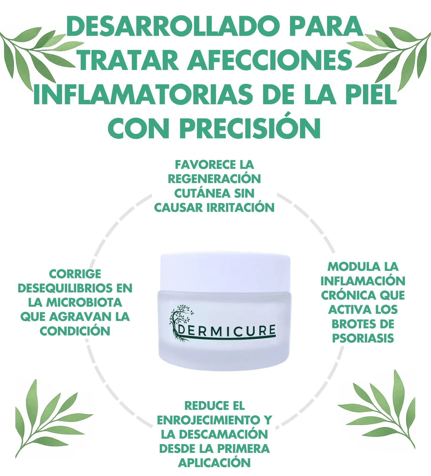 ✨ Dermicure – 👋🍄 Adiós Seborrea Hongos y Dermatitis en Solo ⏳1️⃣ Día ✨